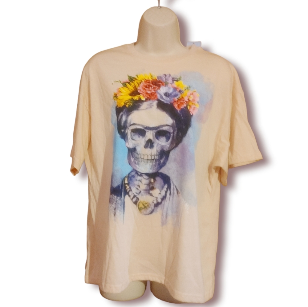 Women's Dia De Los Muertos Frida Short - Picture 4 of 8